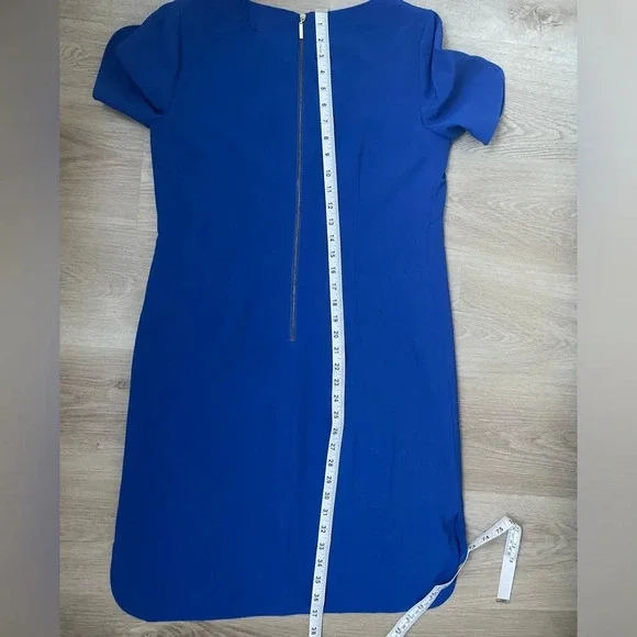 Adrianna Papell Royal Blue High Low Shift Dress, Women’s Size 8 - Picture 6 of 7